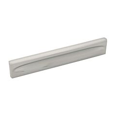 Ingot Satin Nickel 5-1/32 Inch (128mm) Center to Center, Overall Length 6-1/8 Inch, Belwith Keeler Cabinet Hardware Pull/Handle