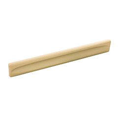 Ingot Brushed Golden Brass 7-9/16 Inch (192mm) Center to Center, Overall Length 8-5/8 Inch, Belwith Keeler Cabinet Hardware Pull/Handle