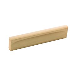 Ingot Brushed Golden Brass 3-3/4 Inch (96mm) Center to Center, Overall Length 4-7/8 Inch, Belwith Keeler Cabinet Hardware Pull/Handle