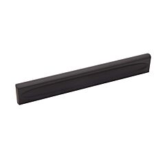 Ingot Matte Black 6-5/16 Inch (160mm) Center to Center, Overall Length 7-3/8 Inch, Belwith Keeler Cabinet Hardware Pull/Handle
