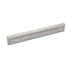 Ingot Satin Nickel 6-5/16 Inch (160mm) Center to Center, Overall Length 7-3/8 Inch, Belwith Keeler Cabinet Hardware Pull/Handle