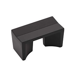 Avenue Matte Black 1-1/2 Inch (38 mm)  Center to Center, Overall Length 2 Inch, Belwith Keeler Cabinet Hardware Pull/Handle