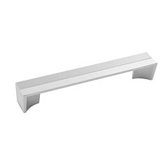 Avenue Polished Nickel 6-5/16 Inch (160mm) Center to Center, Overall Length 6-13/16 Inch, Belwith Keeler Cabinet Hardware Pull/Handle
