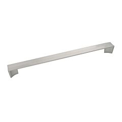 Avenue Satin Nickel 12 Inch (305mm) Center to Center, Overall Length 12-1/2 Inch, Belwith Keeler Cabinet Hardware Pull/Handle