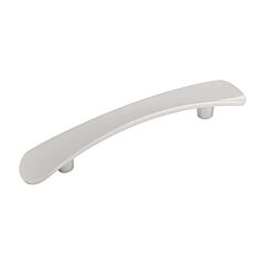 Vale Polished Nickel 3-3/4 Inch (96mm) Center to Center, Overall Length 6 Inch, Belwith Keeler Cabinet Hardware Pull/Handle