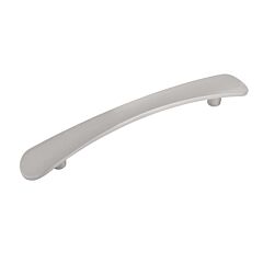 Vale Satin Nickel 5-1/32 Inch (128mm) Center to Center, Overall Length 7-1/4 Inch, Belwith Keeler Cabinet Hardware Pull/Handle