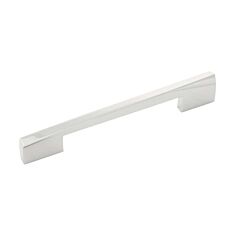 Flex Chrome 6-5/16 Inch (160mm) Center to Center, Overall Length 7-13/16 Inch, Belwith Keeler Cabinet Hardware Pull/Handle