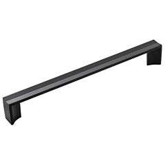 Avenue in Matte Black 12 Inch (305mm) Center to Center, Overall Length 12-1/2 Inch Appliance Pull/Handle