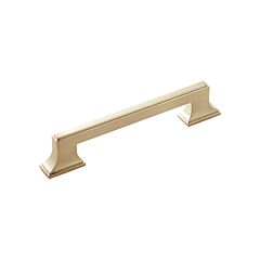 Brownstone in Champagne Bronze 5-1/16 Inch (128mm) Center to Center, Overall Length 6-5/8 Inch Cabinet Hardware Pull/Handle
