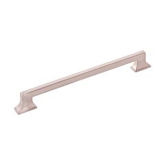 Brownstone in Satin Nickel 8-13/16 Inch (224mm) Center to Center, Overall Length 10-3/8 Inch Cabinet Hardware Pull/Handle