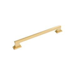 Brownstone in Brushed Golden Brass 12 Inch (305mm) Center to Center, Overall Length 14-5/8 Inch Appliance Pull/Handle