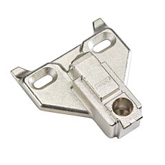 Blum Clip Face Frame Mounting Plate with Off-Center Mount, 6mm