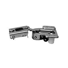 Blum Compact 38N  Press In, 1/2 Inch Overlay 105 Degree Face Frame Self Close Cabinet Hinge, 45mm Screw Hole Distance 38N358C.08