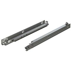 Blum 563F2290B10 9" TANDEM plus BLUMOTION 563F Undermount Drawer Slide, Full Extension, Soft-Close, for 3/4 Drawer, 90lb - smooth running action
