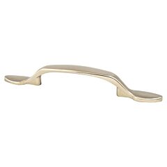 Berenson Traditional Advantage Two 3" (76mm) Center to  Center, 5-3/4" (146mm) Overall Length Champagne Spade End Pull