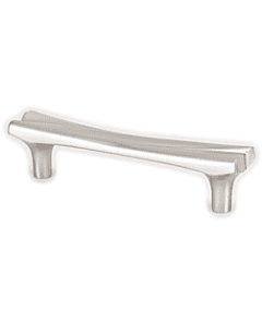 Puritan 3-25/32" (96mm) Center to Center, 4-11/16" (119mm) Overall Length Brushed Nickel Cabinet Handle / Pull, Berenson Hardware