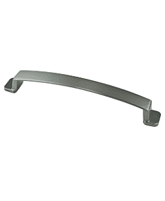 Oasis 6-5/16" (160mm) Center to Center, 7-5/16" (186mm) Overall Length Brushed Nickel Cabinet Handle / Pull, Berenson Hardware