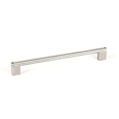 Studio 10-5/64" (256mm) Center to Center, 10-5/8" (270mm) Overall Length Stainless Steel Cabinet Handle / Pull, Berenson Hardware