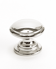 Designers' Group 10 Polished Nickel Cabinet Knob, 1-3/16" (30mm) Overall Diameter, Berenson Hardware