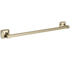 Amerock Stature 18" (457mm) Center to Center, Golden Champagne 20 1/4'' (514mm) Overall Length Towel Bar