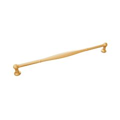 Fuller Brushed Golden Brass 12 Inch (305mm) Center to Center, Overall Length 12-3/4 Inch Cabinet Hardware Pull/Handle