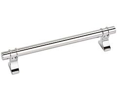 Amerock Davenport 6-5/16 in (160 mm) Center-to-Center Polished Chrome Cabinet Pull / Handle