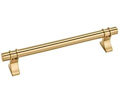 Amerock Davenport 6-5/16 in (160 mm) Center-to-Center Champagne Bronze Cabinet Pull / Handle