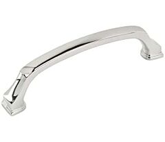 Amerock Revitalize 5-1/16 in (128 mm) Center-to-Center Polished Chrome Cabinet Pull / Handle