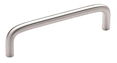 Allison Value 4 in (102 mm) Center-to-Center, 4 5/16in(110mm) Length Brushed Chrome Cabinet Pull