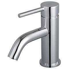 Piccolo Low Profile Single Handle Lavatory Bathroom Faucet Polished Chrome