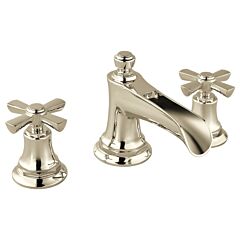ROOK Widespread Lavatory Faucet with Channel Spout - Less Handles 1.5 GPM, Polished Nickel
