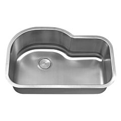 Albatross 31-1/2” x 21”  Stainless Steel Undermount Single Bowl Kitchen Sink
