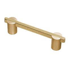 Colonial Bronze 1334 Series 6" (152mm) Hole Centers, 7-1/4" Length, Polished Brass and Frost Brass Cabinet Drawer Handle/ Pull
