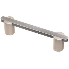 Colonial Bronze 1335 Series 6" (152mm) Hole Centers, 7-1/4" Length, Polished Nickel and Frost Nickel Cabinet Drawer Handle/ Pull