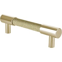 Colonial Bronze 1345 Series 4" (102mm) Hole Centers, 5" Length, Polished Brass and Frost Brass Surface Mount Cabinet Drawer Handle/ Pull