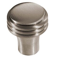 Colonial Bronze 376 Series 1-1/4" (32mm) Diameter, Kitchen Cabinet Drawer Knob in Pewter and Pewter