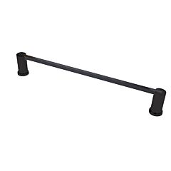 Colonial Bronze 43 Series Towel Bar in Satin Black and Satin Black, 24" (610mm) Center to Center