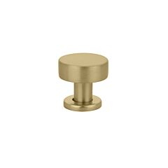 Emtek Cadet Satin Brass Cabinet Hardware Knob 1-1/4" (32mm) Diameter