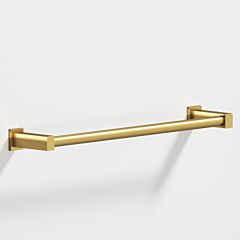 Colonial Bronze 45 Series Towel Bar in Satin Brass and Satin Brass, 24" (610mm) Center to Center
