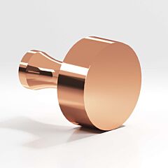 Colonial Bronze 110 Series 1" (25.4mm) Diameter, Kitchen Cabinet Drawer Knob in Polished Copper