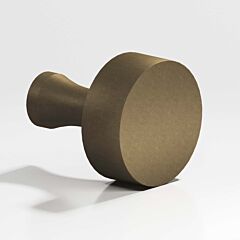 Colonial Bronze 110 Series 1" (25.4mm) Diameter, Kitchen Cabinet Drawer Knob in Distressed Oil Rubbed Bronze