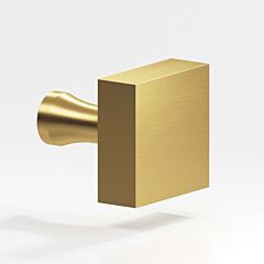 Colonial Bronze 120 Series 1-1/2" (38mm) Length, Kitchen Cabinet Drawer Knob in Unlacquered Satin Brass