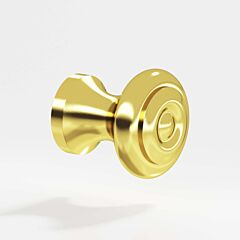 Colonial Bronze 139 Series 7/8" (22mm) Diameter, French Gold Surface Mount Kitchen Cabinet Drawer Knob