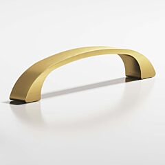 Colonial Bronze 165 Series 3" (76mm) Hole Centers, 3-1/2" Length, Unlacquered Satin Brass Cabinet Drawer Handle/ Pull