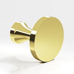 Colonial Bronze 172 Series 1-1/2" (38mm) Diameter, Unlacquered Polished Brass Kitchen Cabinet Drawer Knob