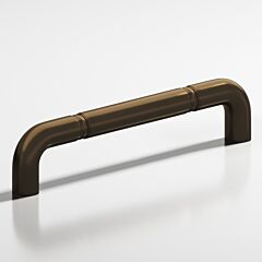 Colonial Bronze 205 Series 8" (203mm) Hole Centers, 8-1/2" (216mm) Length Unlacquered Oil Rubbed Bronze Cabinet Appliance Pull/ Handle