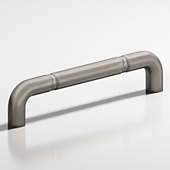 Colonial Bronze 205 Series 8" (203mm) Hole Centers, 8-1/2" (216mm) Length Pewter Cabinet Appliance Pull/ Handle