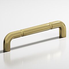 Colonial Bronze 205 Series 8" (203mm) Hole Centers, 8-1/2" (216mm) Length Frost Brass Cabinet Appliance Pull/ Handle