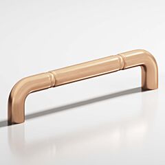Colonial Bronze 232 Series 6" (152mm) Hole Centers, 6-3/4" (171.5mm) Length, Satin Bronze Surface Mount Cabinet Pull / Handle