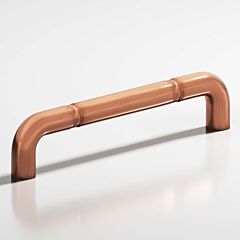 Colonial Bronze 232 Series 6" (152mm) Hole Centers, 6-3/4" (171.5mm) Length, Antique Copper Surface Mount Cabinet Pull / Handle